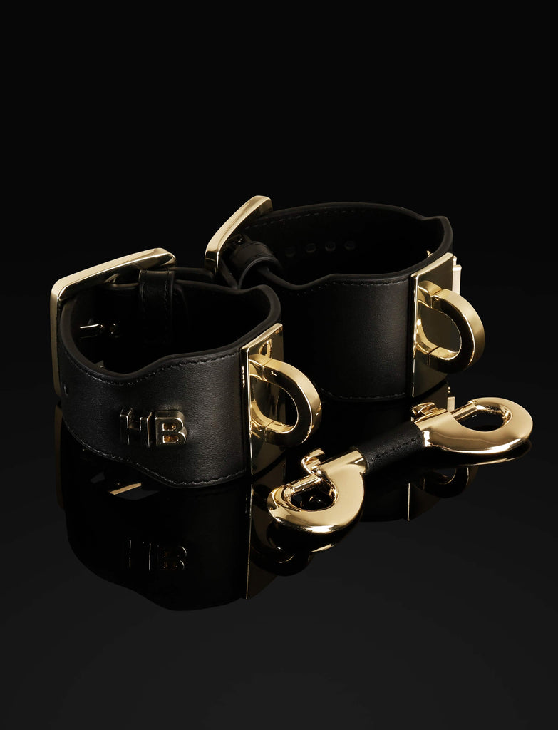 Fever Sweetheart Be Mine Collar and Cuffs Set Adult Black main image 0