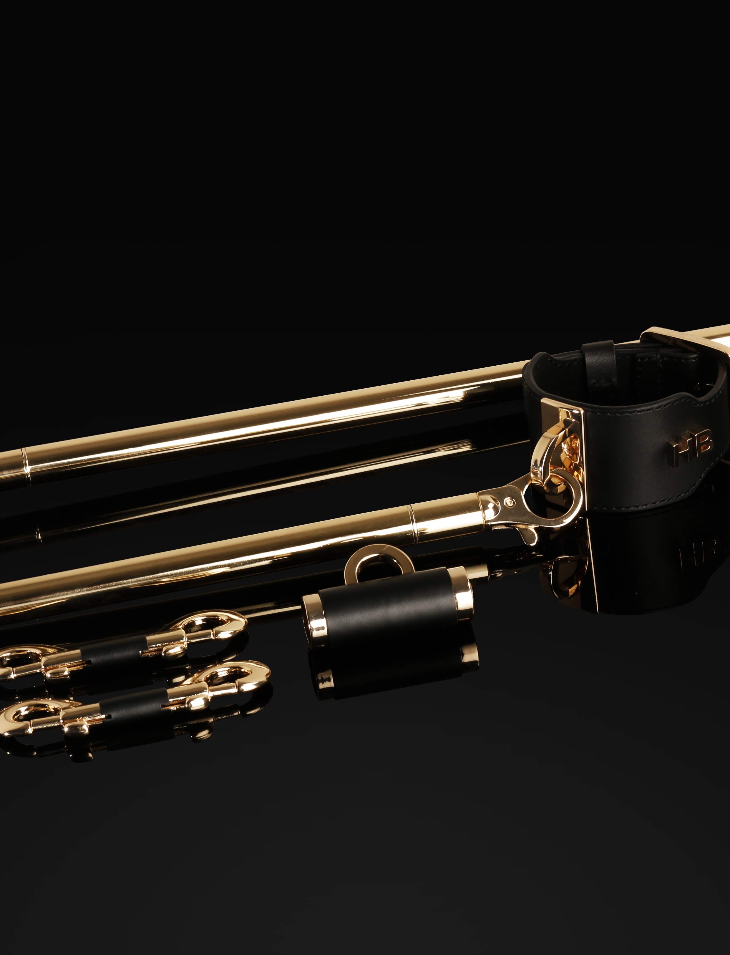 Fashion Fetish Leather Spreader Bar