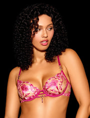 Aluna Pink 3 Piece Lingerie Set