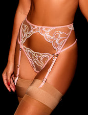 Angelica Pink Garter Belt
