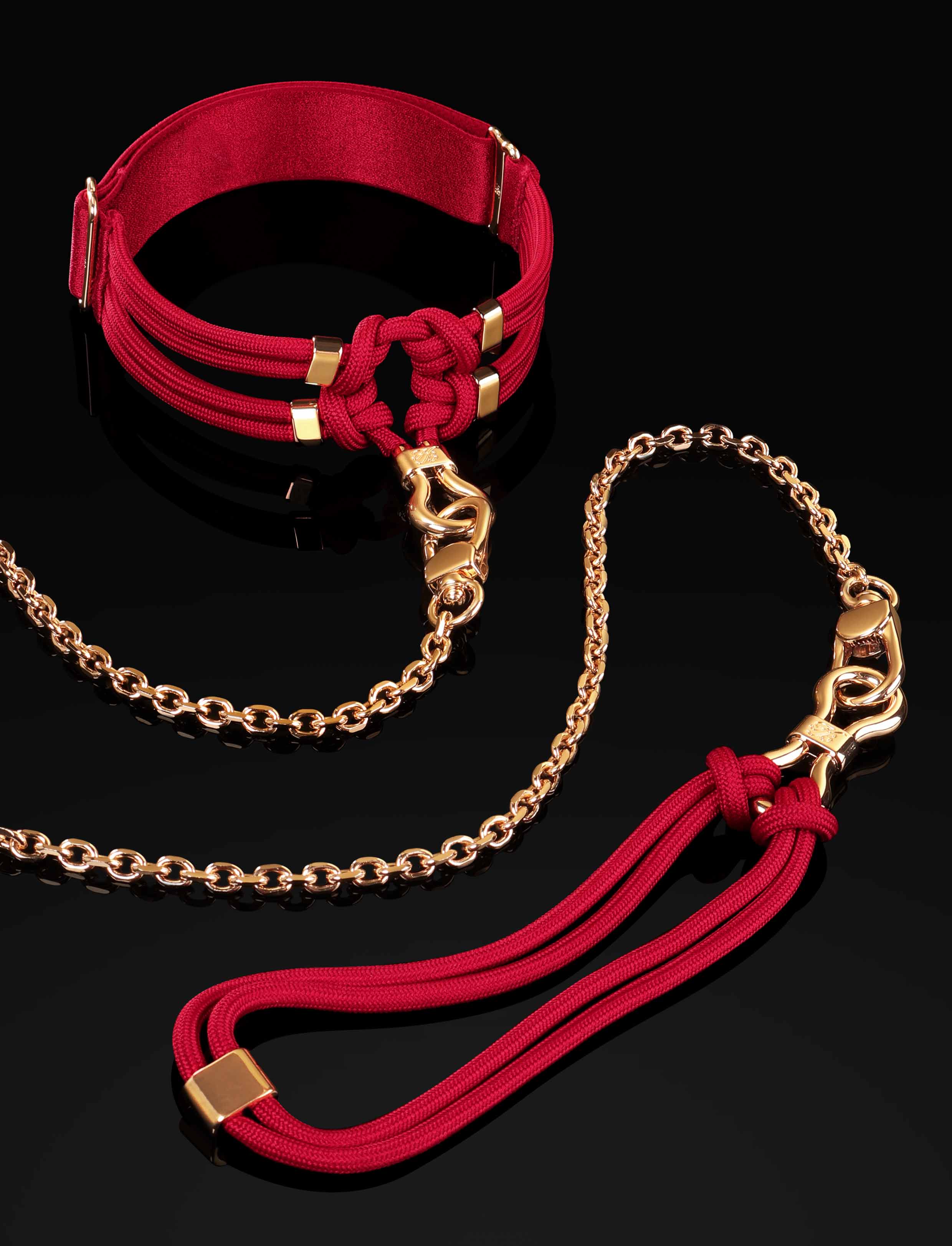 Charlize Choker and Cuffs | Shop BONDAGE | Honey Birdette display picture 3