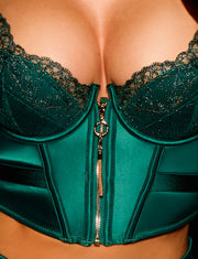 Gloria Emerald Bustier