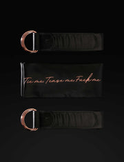 Deluxe Black Satin Bondage Kit