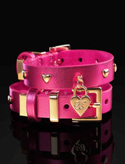 Heart Choker and Bracelets