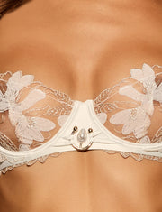 Louise Ivory Balconette Bra