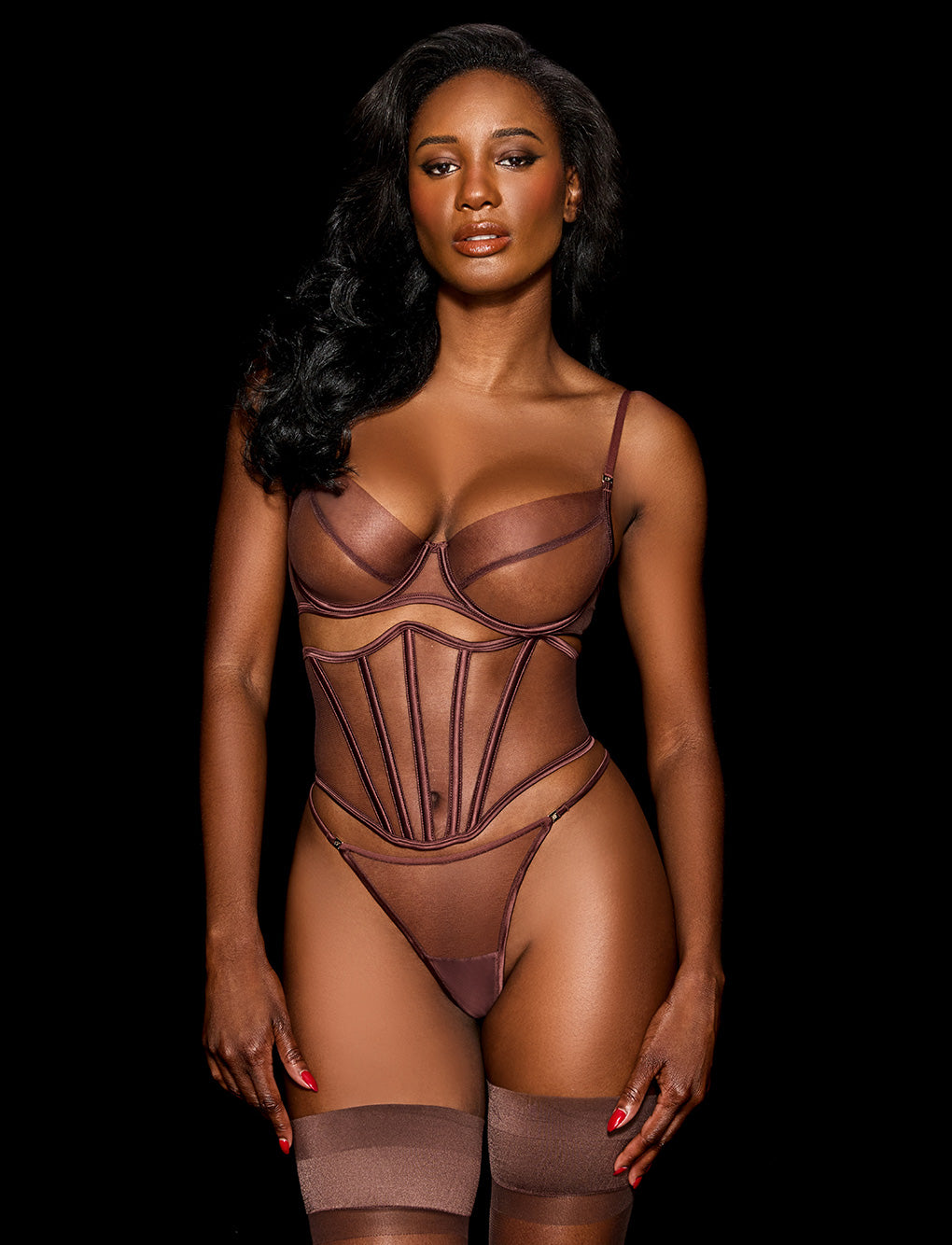 Nakeds 2.0 Mahogany 3 Piece Lingerie Set | Shop NAKEDS 2.0 | Honey Birdette Nakeds 2.0 Mahogany 3 Piece Lingerie Set | Shop NAKEDS 2.0 | Honey Birdette