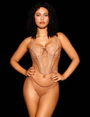 Nakeds 2.0 Toffee Corset Set