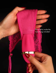 Perla Pink Vibrating Thong