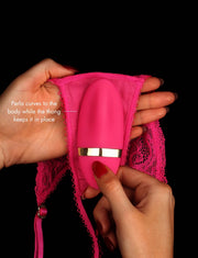 Perla Pink Vibrating Thong