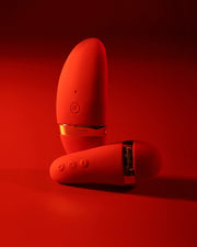 Perla Red Vibrating Panty