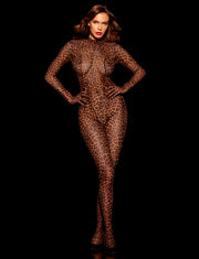 Sumi Leopard Catsuit