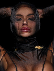 Sumi Black Headpiece