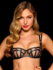 Taisha Black Bra