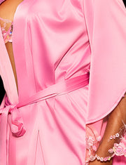 Sparkling Robe Whitney Sparkling Pink Robe | Shop ROBES & CHEMISES | Honey Birdette