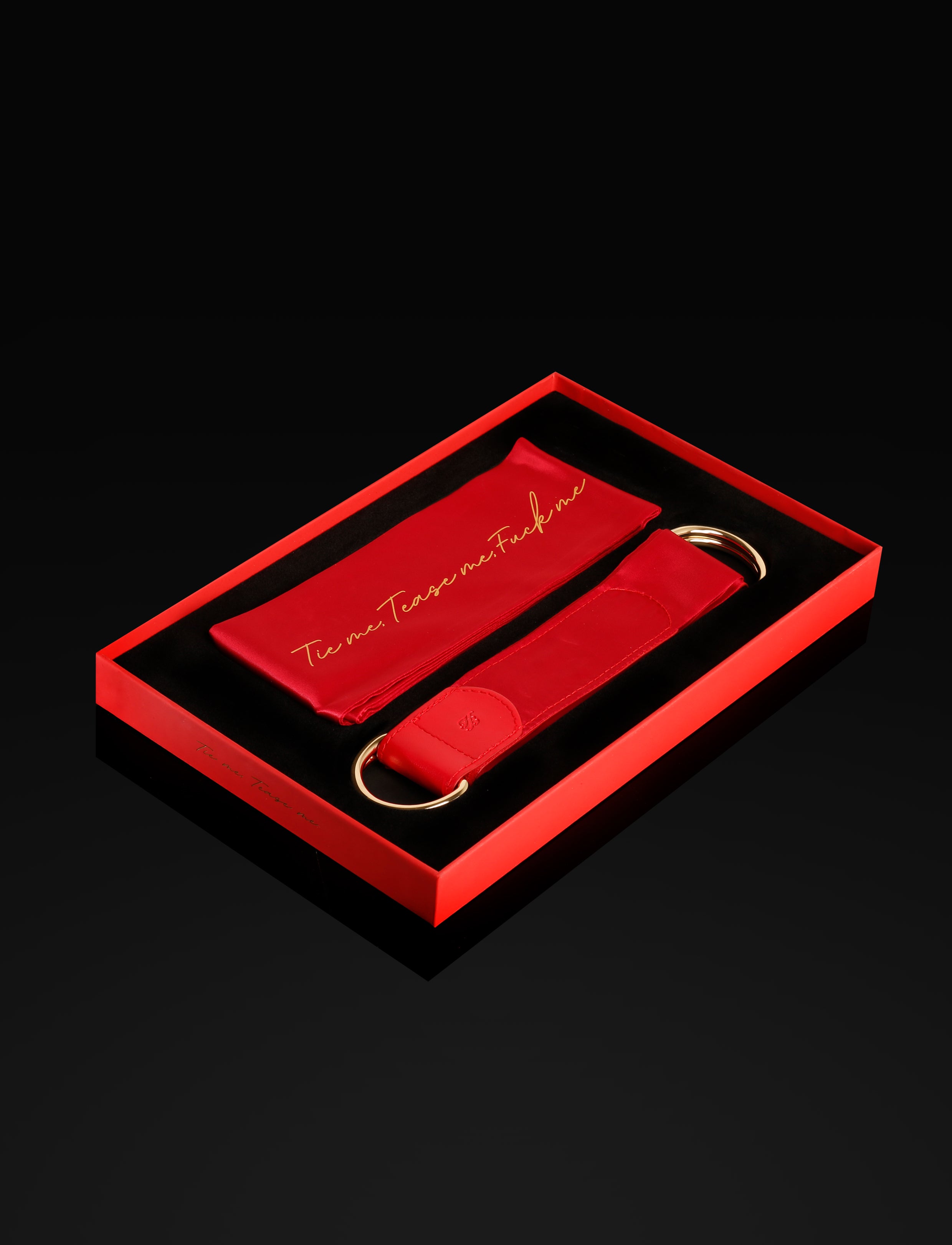 Adult Luxury NSINK Luxury Bondage Kit (Red & Black)