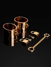 Chastity Gold Cuffs